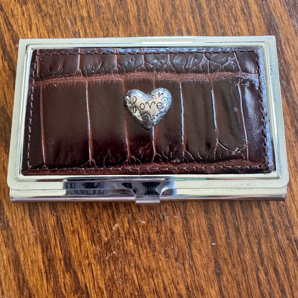 Brighton silver Card Holder